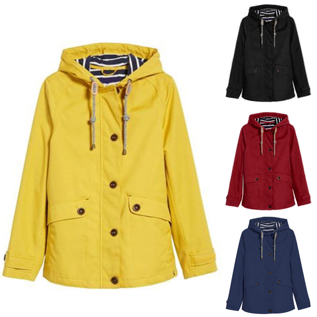 Sale Women Long Sleeve Water-proof Soild Color Hooded Coats Casual Spring Side Pocket Outdoor Jackets Climbing Clothes D30, Black
Sale Women Long Sleeve Water-proof Soild Color Hooded Coats Casual Spring Side Pocket Outdoor Jackets Climbing Clothes D30, Black