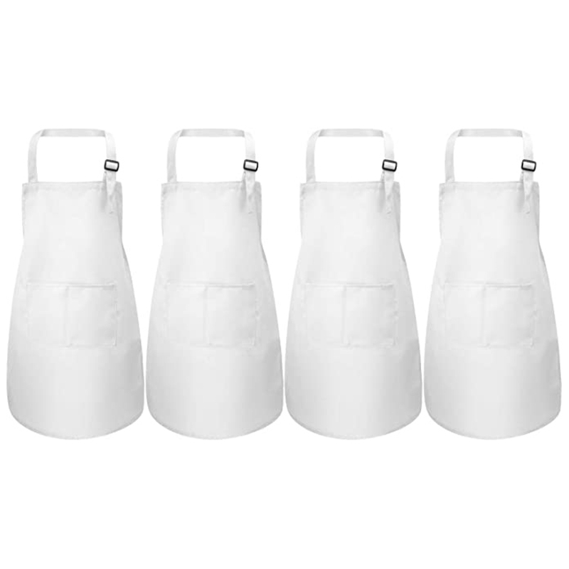 Aprons 4 Pcs Kids With Pocket Children Adjustable Chef Apron For Cooking Baking Painting Suitable Aged 3-6
Aprons 4 Pcs Kids With Pocket Children Adjustable Chef Apron For Cooking Baking Painting Suitable Aged 3-6