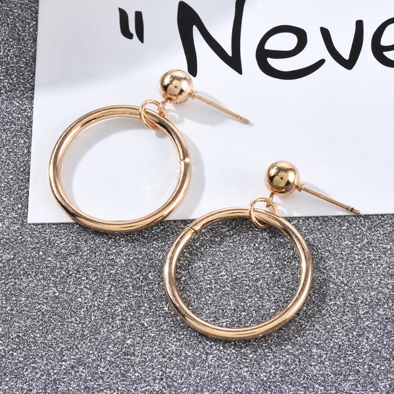 Golden Silver Color Big Circle Drop Dangle Earrings for Women Smooth Large Ring Chic Wild Trendy Earrings Accessories Fashion
Golden Silver Color Big Circle Drop Dangle Earrings for Women Smooth Large Ring Chic Wild Trendy Earrings Accessories Fashion