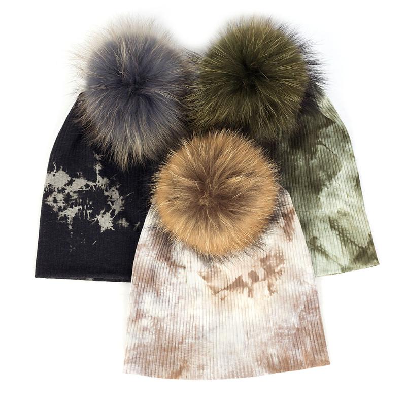 Unisex Cotton Warm Tie Dye Skull Knitted Cap Women Hat with 15cm Real Raccoon Fur Pompom Men Boys Beanie Hats for Winter Autumn, Army green
Unisex Cotton Warm Tie Dye Skull Knitted Cap Women Hat with 15cm Real Raccoon Fur Pompom Men Boys Beanie Hats for Winter Autumn, Army green
