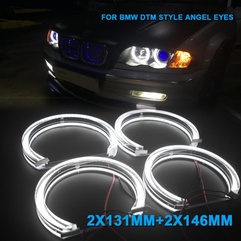 DTM LED Angel Eyes For E46 E90 E91 non-projector Halogen Xenon Headlight Crystal Switchback Halo Lights Accessories
DTM LED Angel Eyes For E46 E90 E91 non-projector Halogen Xenon Headlight Crystal Switchback Halo Lights Accessories