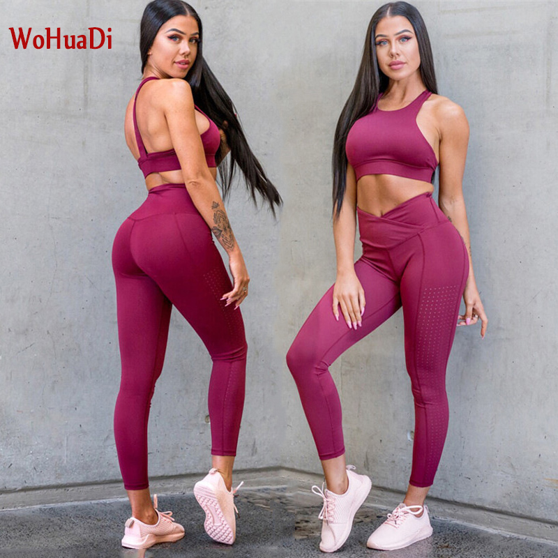 WOHUADI 2 Piece Yoga Set Women' Sports Suit For Female Sportswear Gym Fitness Clothing Wear Clothes High Waisted Leggings, Black
WOHUADI 2 Piece Yoga Set Women' Sports Suit For Female Sportswear Gym Fitness Clothing Wear Clothes High Waisted Leggings, Black