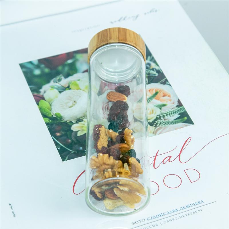 6Pcs 190ml Clear Glass Bottle with Bamboo Wood Aluminum Cap Double Layer Material Good Sealing Performance Refillable Pot
6Pcs 190ml Clear Glass Bottle with Bamboo Wood Aluminum Cap Double Layer Material Good Sealing Performance Refillable Pot