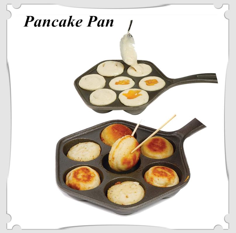 Cast Iron Stuffed Nonstick StuffedPancake Pan,Munk/Aebleskiver,House Cast Iron Griddle for Various Spherical
Cast Iron Stuffed Nonstick StuffedPancake Pan,Munk/Aebleskiver,House Cast Iron Griddle for Various Spherical