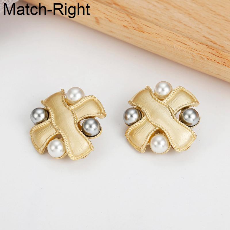 Match-Right Gold Color Trendy Earrings for Women Geometric/Statement/Korean/Heart/Round/Stud Earrings Fashion Jewelry SP633
Match-Right Gold Color Trendy Earrings for Women Geometric/Statement/Korean/Heart/Round/Stud Earrings Fashion Jewelry SP633