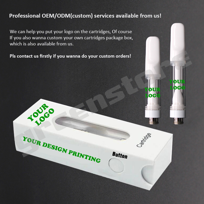 New Full Ceramic Cartridge Thick Oil Vape Carts Pyrex Glass Tank Ceramic Coil 510 Vaporizer Atomizer OEM Available
New Full Ceramic Cartridge Thick Oil Vape Carts Pyrex Glass Tank Ceramic Coil 510 Vaporizer Atomizer OEM Available