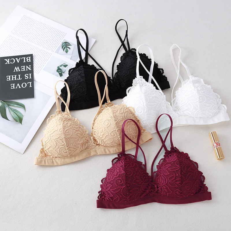 1PC French Style Bralette Seamless Deep V Sexy Lace Bra Wireless Thin Underwear Sexy Lingerie Soft Bras for Women Girl, C4
1PC French Style Bralette Seamless Deep V Sexy Lace Bra Wireless Thin Underwear Sexy Lingerie Soft Bras for Women Girl, C4