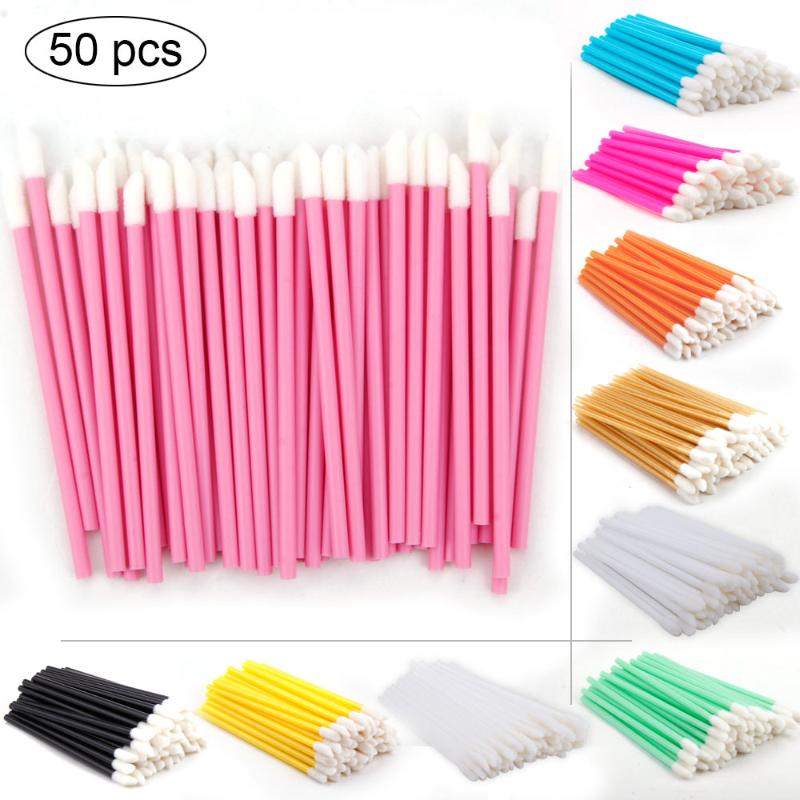 50pcs Lipstick Brush Cosmetics Eyelashes Brush Mascara Gloss Wands Applicator Disposable Lip Shadow Applicators Makup Tool 
50pcs Lipstick Brush Cosmetics Eyelashes Brush Mascara Gloss Wands Applicator Disposable Lip Shadow Applicators Makup Tool