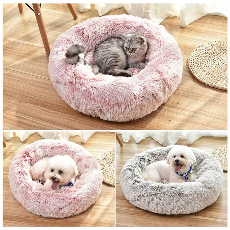 Super Soft Pet Bed Kennel Dog Round Cat Winter Warm Sleeping Bag Long Plush Puppy Cushion Mat Portable Cat Supplies 45/55/65cm, Black
Super Soft Pet Bed Kennel Dog Round Cat Winter Warm Sleeping Bag Long Plush Puppy Cushion Mat Portable Cat Supplies 45/55/65cm, Black