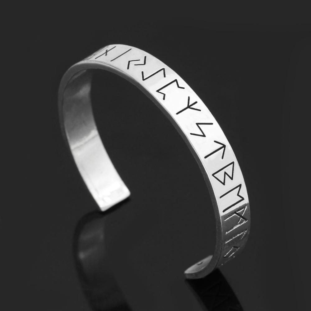 Nostalgia Norse Runes Amulet Metal Viking Bracelet Bangle Runas Vikingas Accessories Braclets For Women Men Dropship Suppliers, Black
Nostalgia Norse Runes Amulet Metal Viking Bracelet Bangle Runas Vikingas Accessories Braclets For Women Men Dropship Suppliers, Black