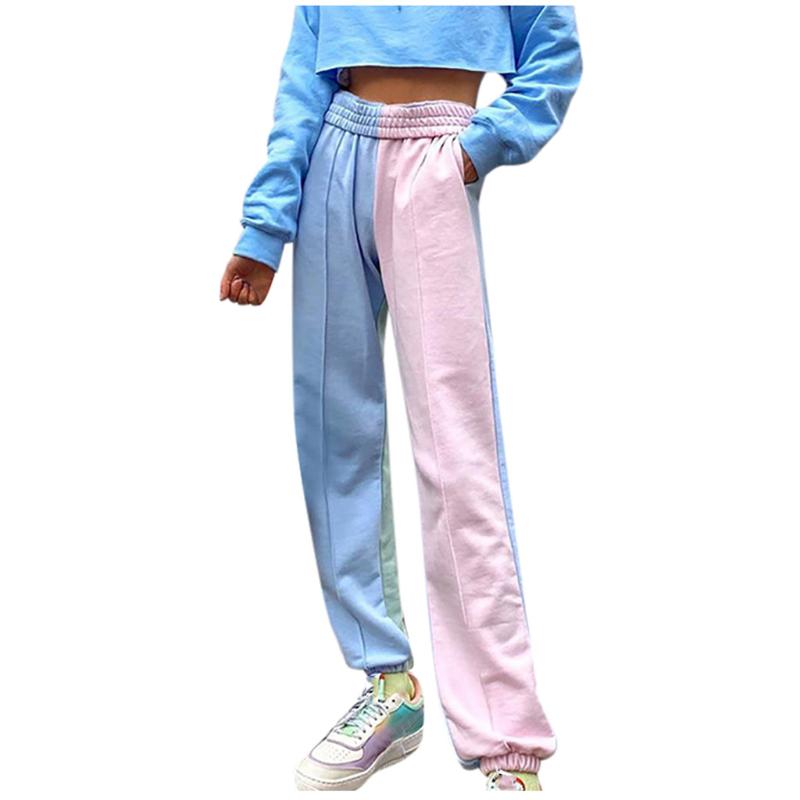 Block Jogger Pants Women Sweat Pants High Waist Streetwear Woman Sweatpants Casual Trousers Harem Capris Sudadera, Pink
Block Jogger Pants Women Sweat Pants High Waist Streetwear Woman Sweatpants Casual Trousers Harem Capris Sudadera, Pink