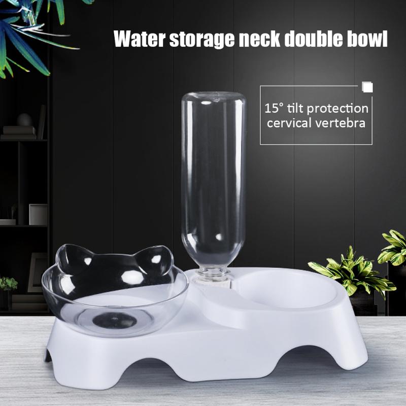 Anti-Slip Cat Dish Pet Feeder Water Bowl Perfect For Cats And Small Dogs Supplies Pet Cats Oblique Double Bowl With Holder
Anti-Slip Cat Dish Pet Feeder Water Bowl Perfect For Cats And Small Dogs Supplies Pet Cats Oblique Double Bowl With Holder