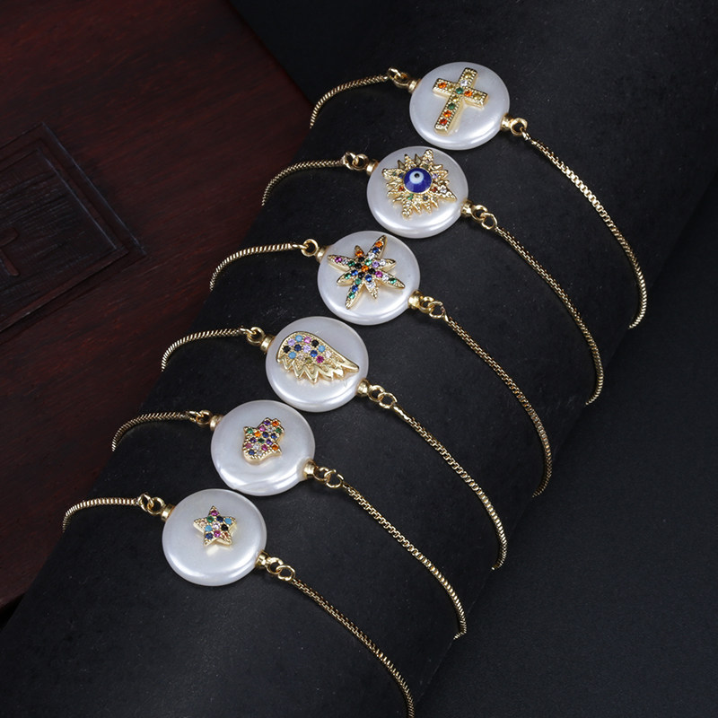 Kejialai Multiple Shape Cz Pearl Bead Gold Bracelets Hot sale Button connection Adjustable Bracelets For Women Jewelry
Kejialai Multiple Shape Cz Pearl Bead Gold Bracelets Hot sale Button connection Adjustable Bracelets For Women Jewelry
