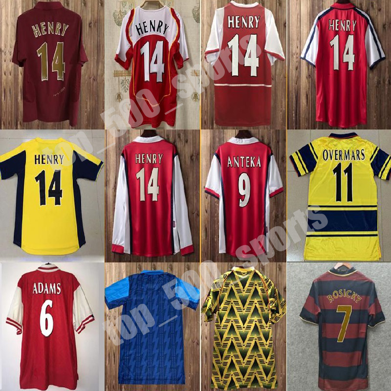 02 05 HENRY BERGKAMP V. PERSIE Mens RETRO Soccer Jerseys 94 97 VIEIRA MERSON ADAMS Home Away 3rd Football Shirt Short Long Sleeve Uniforms, Colour 1
02 05 HENRY BERGKAMP V. PERSIE Mens RETRO Soccer Jerseys 94 97 VIEIRA MERSON ADAMS Home Away 3rd Football Shirt Short Long Sleeve Uniforms, Colour 1