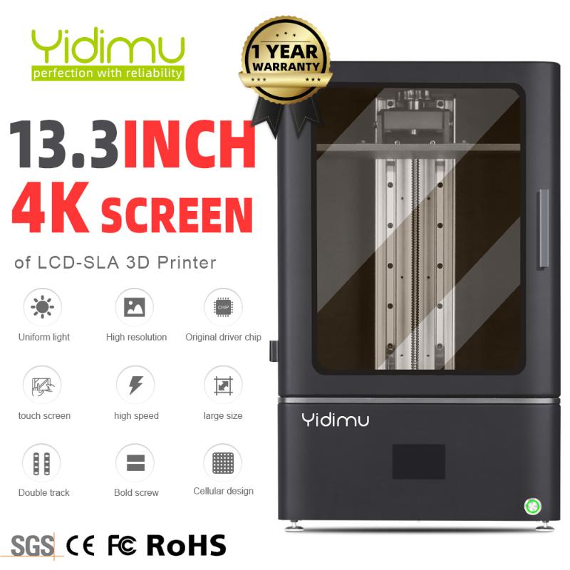 YIDIMU SLA/LCD/DLP Larger Size 13.3Inch 4K 3D Printer UV Light Cure Laser Photon 3D Printer 4K Resin Drucker
YIDIMU SLA/LCD/DLP Larger Size 13.3Inch 4K 3D Printer UV Light Cure Laser Photon 3D Printer 4K Resin Drucker