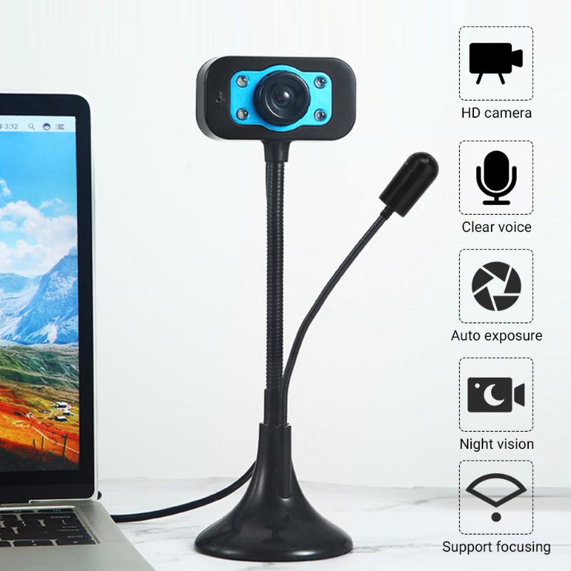 USB Mini Camera Built-in Microphone High-end Video Call Computer Peripheral Web Camera PC video Conference Web Tutorial
USB Mini Camera Built-in Microphone High-end Video Call Computer Peripheral Web Camera PC video Conference Web Tutorial