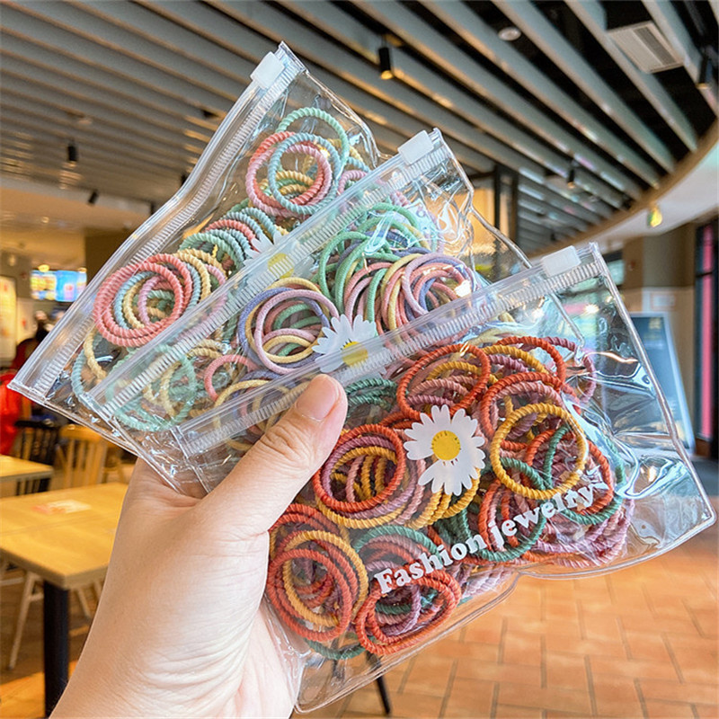 100pcs/Set Girls Children Colorful Nylon Small Elastic Hair Bands Women Kids Ponytail Holder Rubber Band Hair Accessories
100pcs/Set Girls Children Colorful Nylon Small Elastic Hair Bands Women Kids Ponytail Holder Rubber Band Hair Accessories