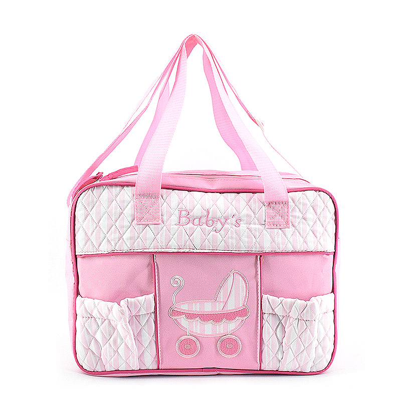 Cotton Mummy Bag Multi-function Mummy Nappy Bag Large Capacity Travel Stroller Shoulder Diaper Bags Hight Quality, Pink
Cotton Mummy Bag Multi-function Mummy Nappy Bag Large Capacity Travel Stroller Shoulder Diaper Bags Hight Quality, Pink