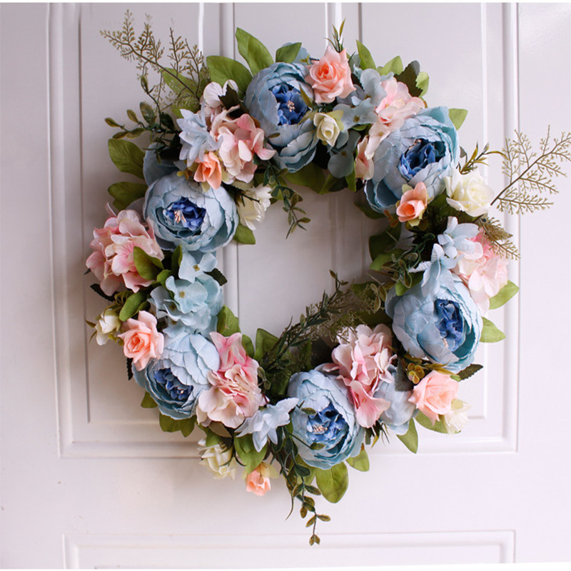 Original blue design DIY peony garlands European wall decoration hanging simulation flowers
Original blue design DIY peony garlands European wall decoration hanging simulation flowers