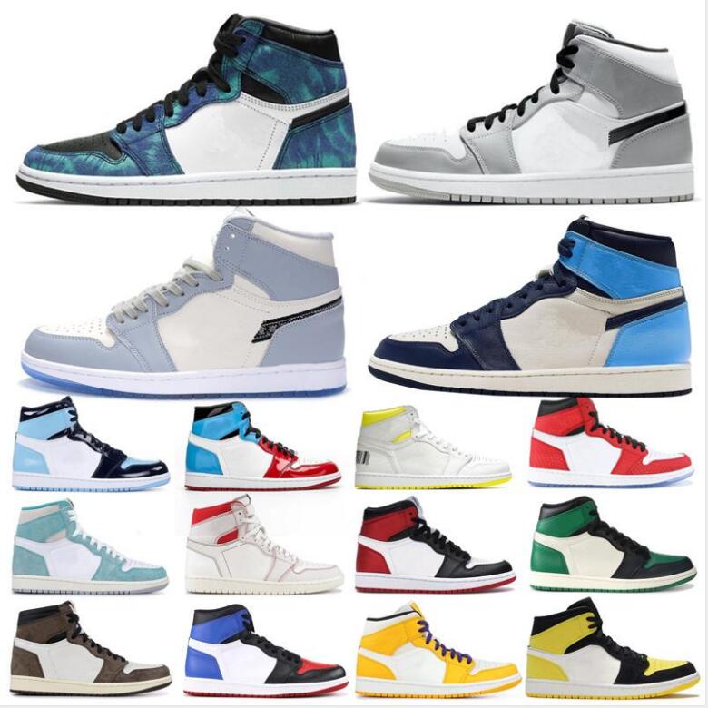 2020 Jumpman High OG 1 1s Light Smoke Gre UNC Mens Basketball Shoes Designer Tie-Dye Obsidian South Beach Sports Trainers Sneakers 5.5-13
2020 Jumpman High OG 1 1s Light Smoke Gre UNC Mens Basketball Shoes Designer Tie-Dye Obsidian South Beach Sports Trainers Sneakers 5.5-13