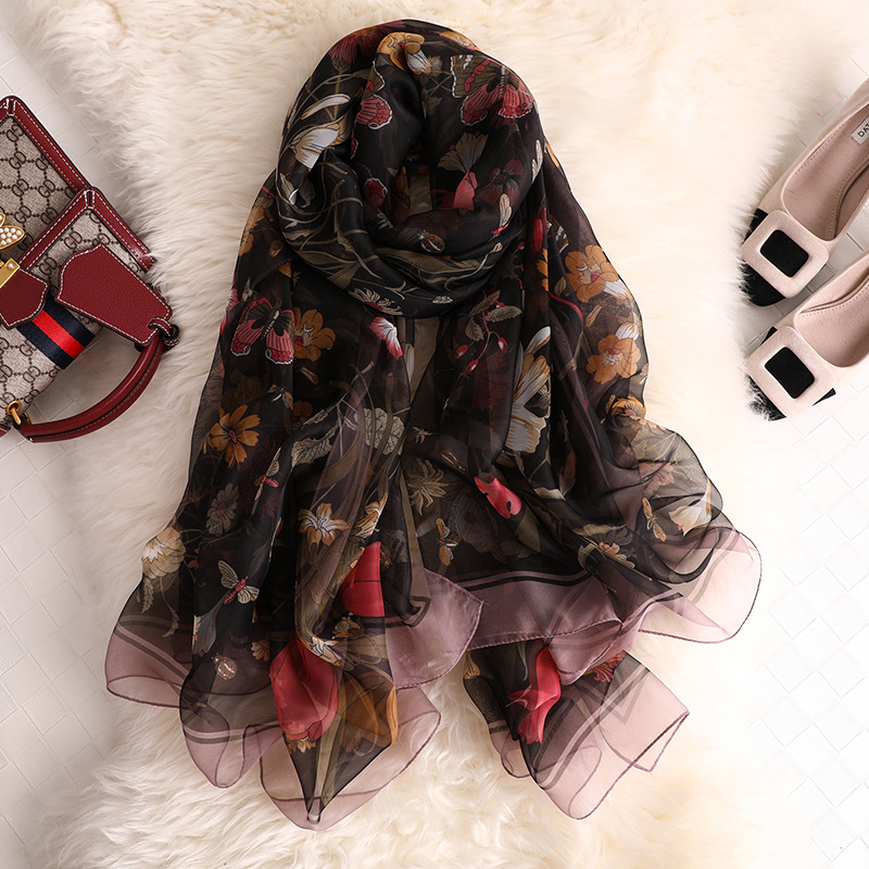RUNMEIFA 2020 New Fashion Summer Silk Scarf For Women/Ladies Print Long Wrap and Shawls Beach Hijab Female Foulard
RUNMEIFA 2020 New Fashion Summer Silk Scarf For Women/Ladies Print Long Wrap and Shawls Beach Hijab Female Foulard