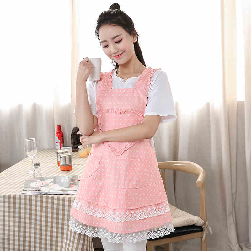 Apron cute home kitchen cooking baking antifouling work wear accessories coffee shop overall aprons
Apron cute home kitchen cooking baking antifouling work wear accessories coffee shop overall aprons