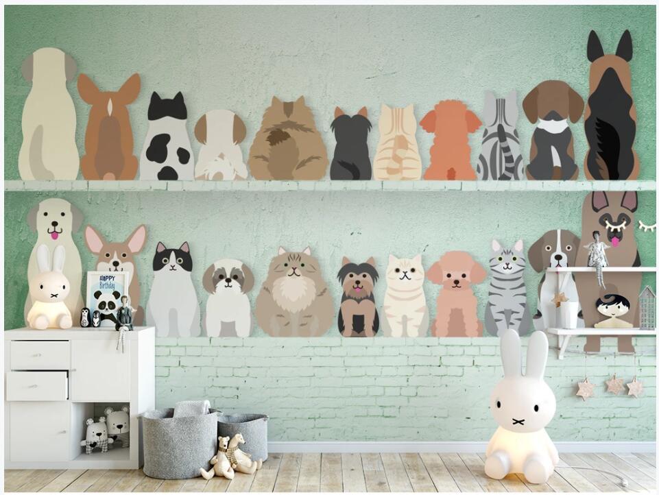 3d wallpaper custom photo mural on the wall Cartoon cute pet dog children room home decor photo wallpaper for walls 3 d, Non-woven
3d wallpaper custom photo mural on the wall Cartoon cute pet dog children room home decor photo wallpaper for walls 3 d, Non-woven