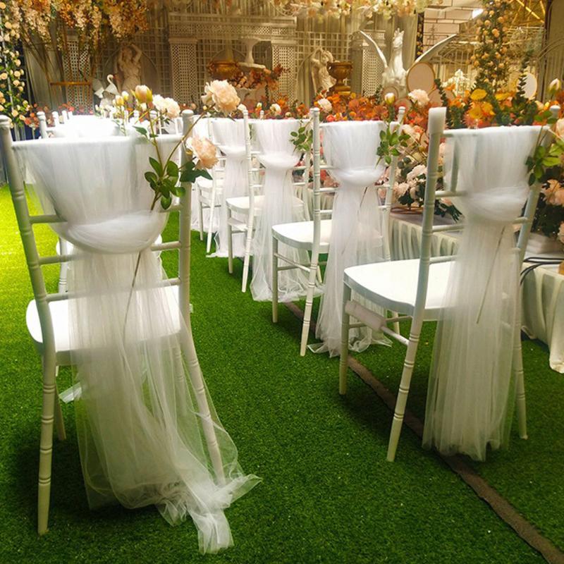 Soft Gauze Cloth Wedding Wedding Aerial Ceiling Decoration Gauze Chair Back Yarn Chair Knot Cover Decoration Mesh Table Skirt
Soft Gauze Cloth Wedding Wedding Aerial Ceiling Decoration Gauze Chair Back Yarn Chair Knot Cover Decoration Mesh Table Skirt