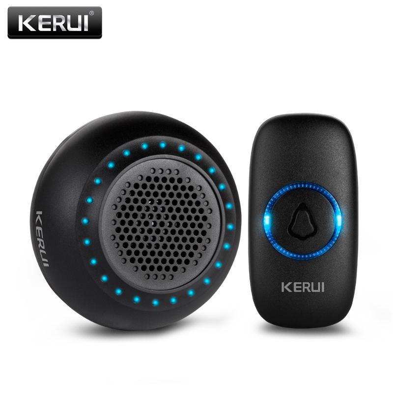 KERUI M523 Wireless Doorbell Home Waterproof Door Button Colorful LED Lights Household Wireless Door Bell 433MHz Press Button
KERUI M523 Wireless Doorbell Home Waterproof Door Button Colorful LED Lights Household Wireless Door Bell 433MHz Press Button