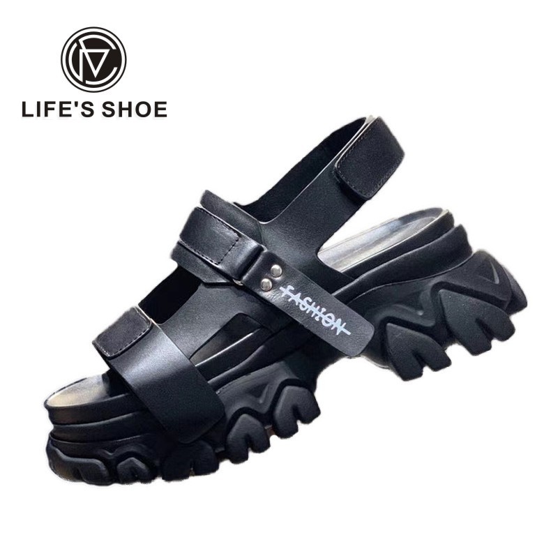 2020 Summer Fashion Breathable Women Comfortable Shoes Ladies Platform Footwear Leather Women's Beach Sandals Black white
2020 Summer Fashion Breathable Women Comfortable Shoes Ladies Platform Footwear Leather Women's Beach Sandals Black white