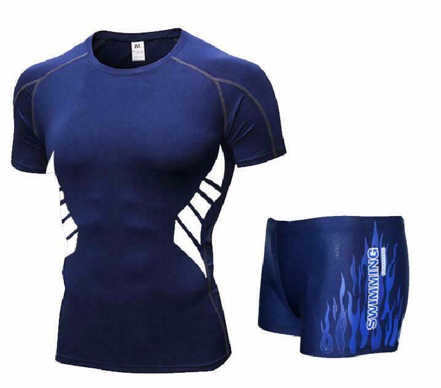 Men Swim Top T Shirt Trunks Boxers Shorts Swimwear Short Pants SwimSuit Swimming Wear Short Sleeves for Beach Spa Pool fg44, Black
Men Swim Top T Shirt Trunks Boxers Shorts Swimwear Short Pants SwimSuit Swimming Wear Short Sleeves for Beach Spa Pool fg44, Black
