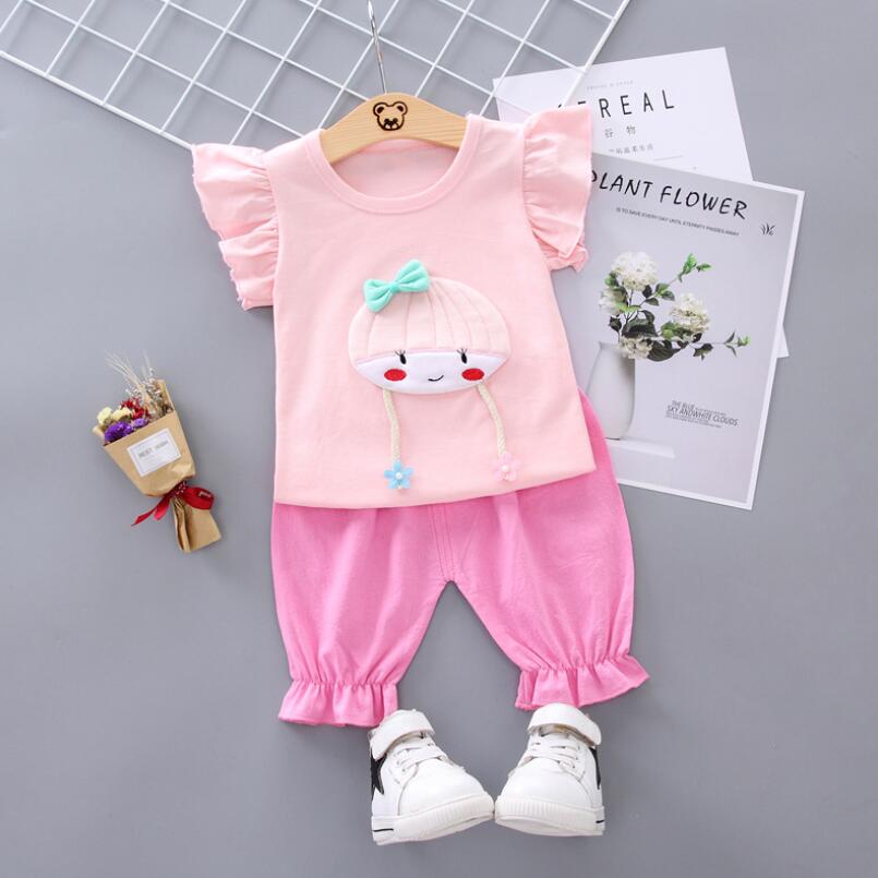 2pcs Children's Clothing Set Cartoon T-shirt +The lantern Shorts Baby Girls Suit Set Short Sleeve Cotton For -3T Kids, Green
2pcs Children's Clothing Set Cartoon T-shirt +The lantern Shorts Baby Girls Suit Set Short Sleeve Cotton For -3T Kids, Green