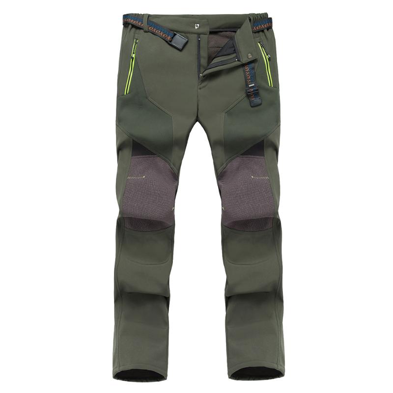 Men's Hiking Pants Fleece Waterproof Windproof Mountain Trousers with Zipper Pockets Outdoor Camping Fishing Winter Sportswear, Black
Men's Hiking Pants Fleece Waterproof Windproof Mountain Trousers with Zipper Pockets Outdoor Camping Fishing Winter Sportswear, Black