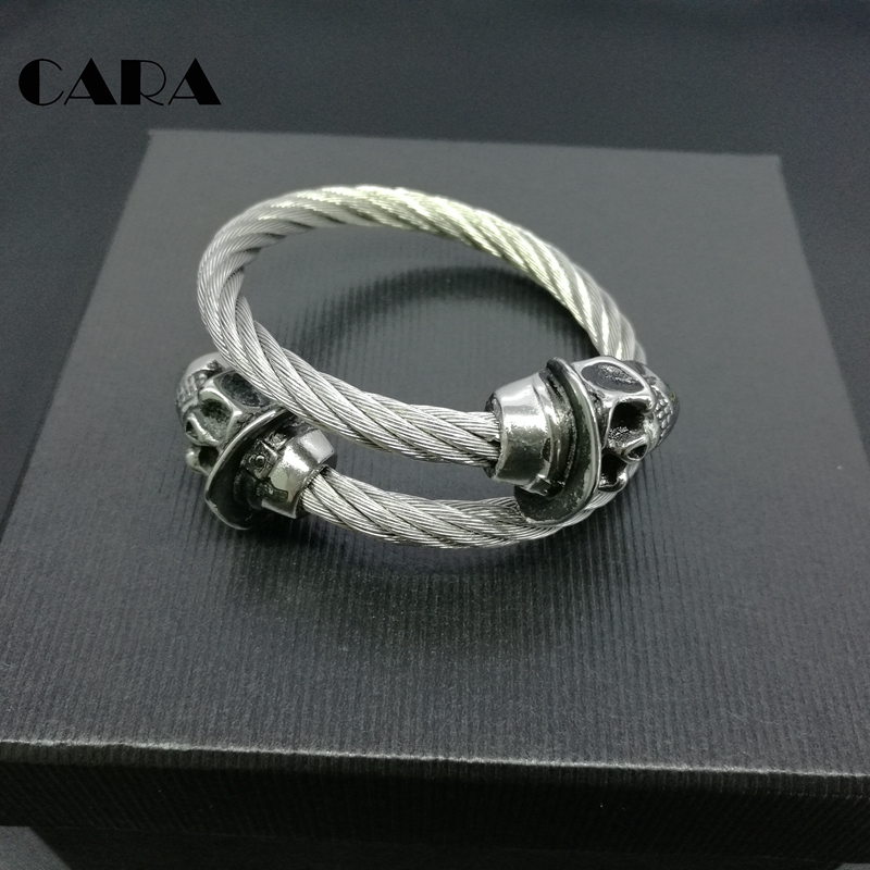 NEW fashion hatted skull men bangles 316L stainless steel punk jewelry couple bracelet men hip hop bracelet bangles CARA0049
NEW fashion hatted skull men bangles 316L stainless steel punk jewelry couple bracelet men hip hop bracelet bangles CARA0049