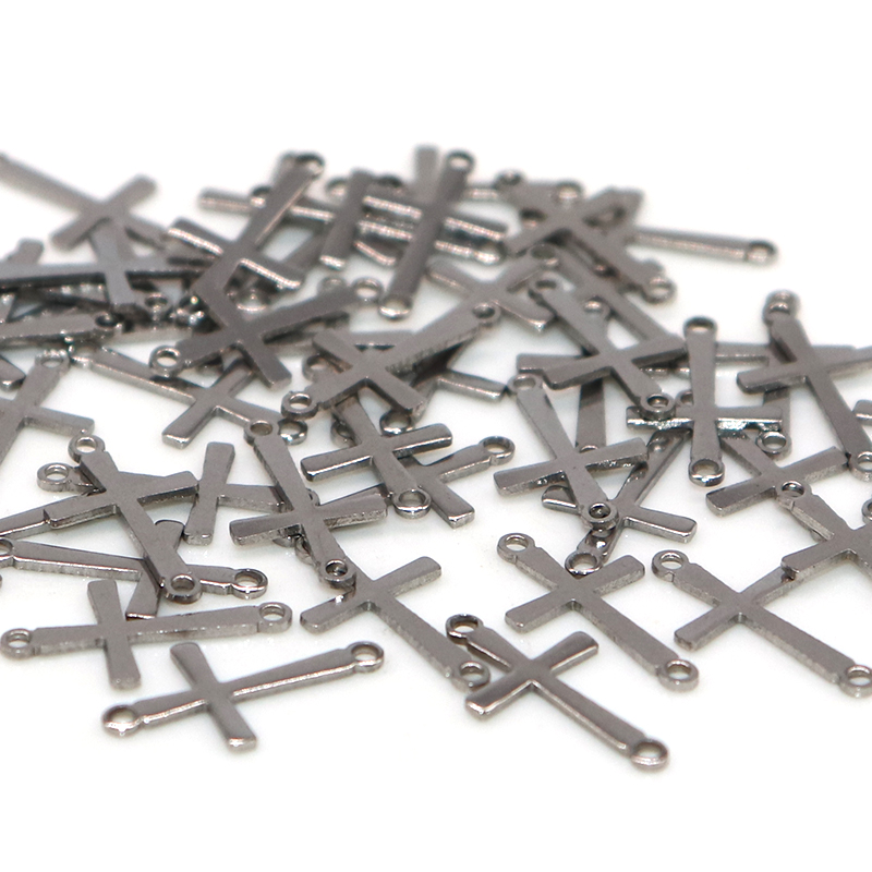 silver plated Pendant Religious Charm 17*9mm 50pcs/lot Glossy Stainless Steel Cross Charm for Earring for Jewelry Making DIY
silver plated Pendant Religious Charm 17*9mm 50pcs/lot Glossy Stainless Steel Cross Charm for Earring for Jewelry Making DIY