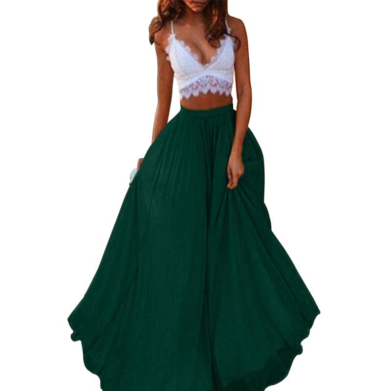 Fashion Daily High Waist Summer Long Women Skirt Maxi Loose Casual Solid Travel Party Sexy Chiffon, Black
Fashion Daily High Waist Summer Long Women Skirt Maxi Loose Casual Solid Travel Party Sexy Chiffon, Black