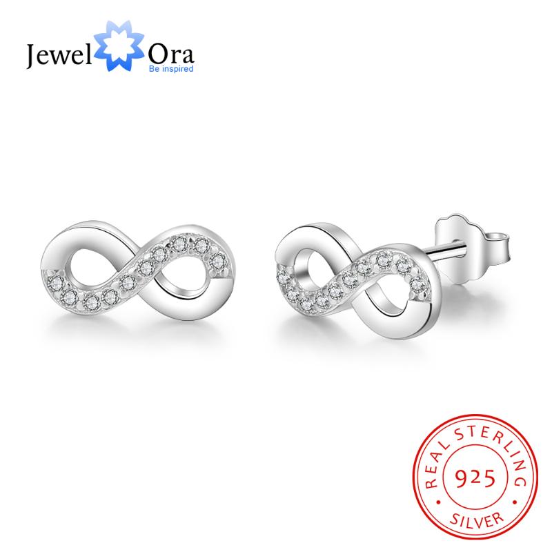Infinity Love 925 Sterling Silver Cubic Zirconia Stud Earrings Trendy Party Accessories Earrings for Women (JewelOra EA101984
Infinity Love 925 Sterling Silver Cubic Zirconia Stud Earrings Trendy Party Accessories Earrings for Women (JewelOra EA101984