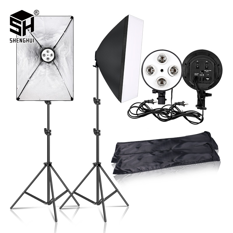 SH Photography Softbox Lighting Kit,Photo Studio Light Box Kit,Continuous Shooting Light Lamp Soft Box With E27 Base Accessories
SH Photography Softbox Lighting Kit,Photo Studio Light Box Kit,Continuous Shooting Light Lamp Soft Box With E27 Base Accessories
