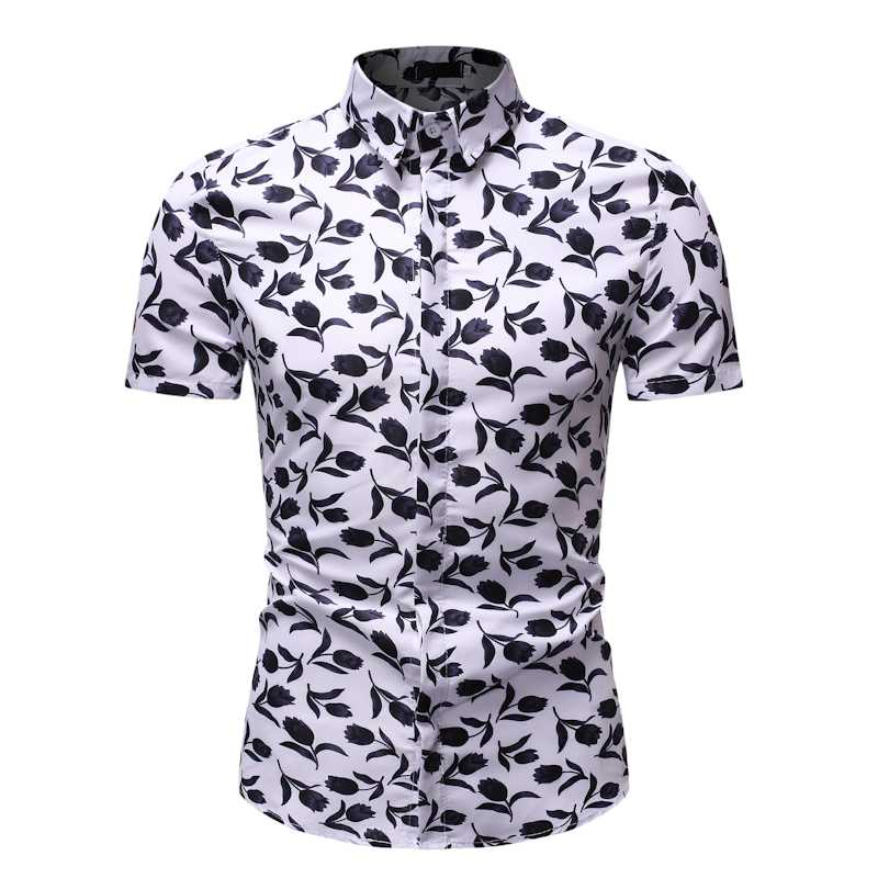 2020 New Foreign Trade Men's Casual Fashion Shirt Personalized Print Shirt Square Collar Men's Short Sleeve, White
2020 New Foreign Trade Men's Casual Fashion Shirt Personalized Print Shirt Square Collar Men's Short Sleeve, White