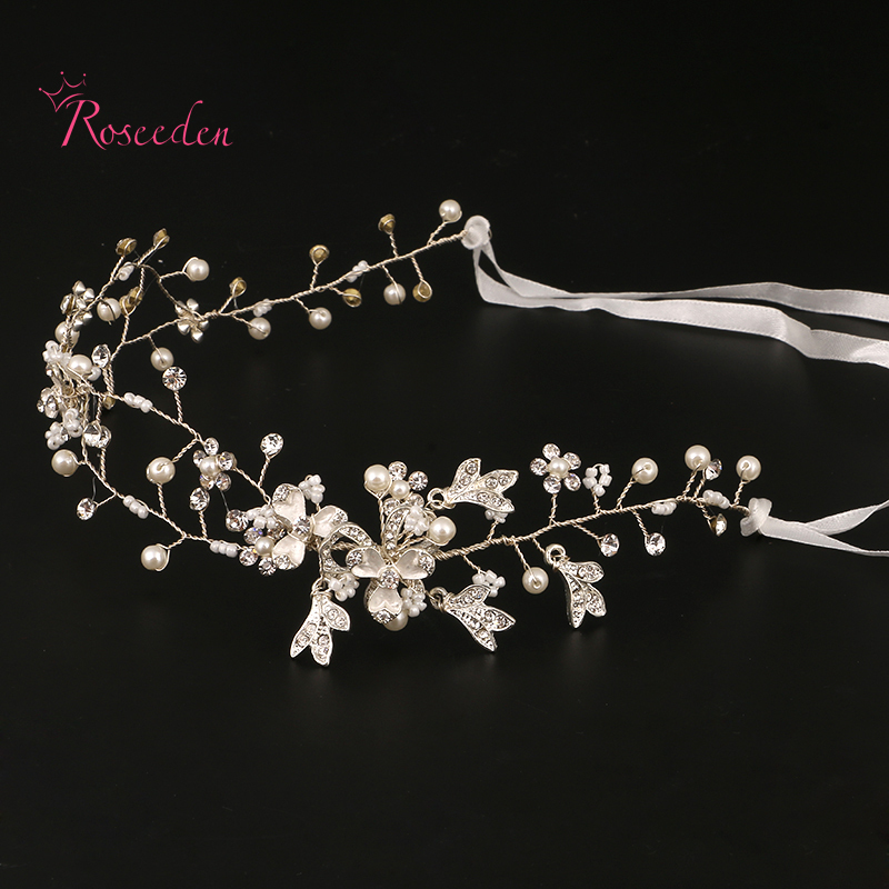 Handmade Bridal Hair Accessories New Tiara Head Piece crystal head piece Women Girls rhinestone pageant tiaras and crowns RE682 Y200807