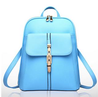 New-Genuine Leather Women's backpack bag Polyester school bag handbags shoulder purse free Nylon shipping