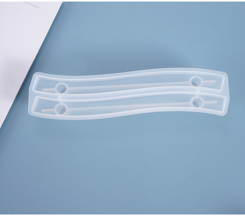 Silicone Resin Tray Handle Molds Resin Fruit Tray Making Fruit Plate Handle Molds Epoxy Resin Crafts