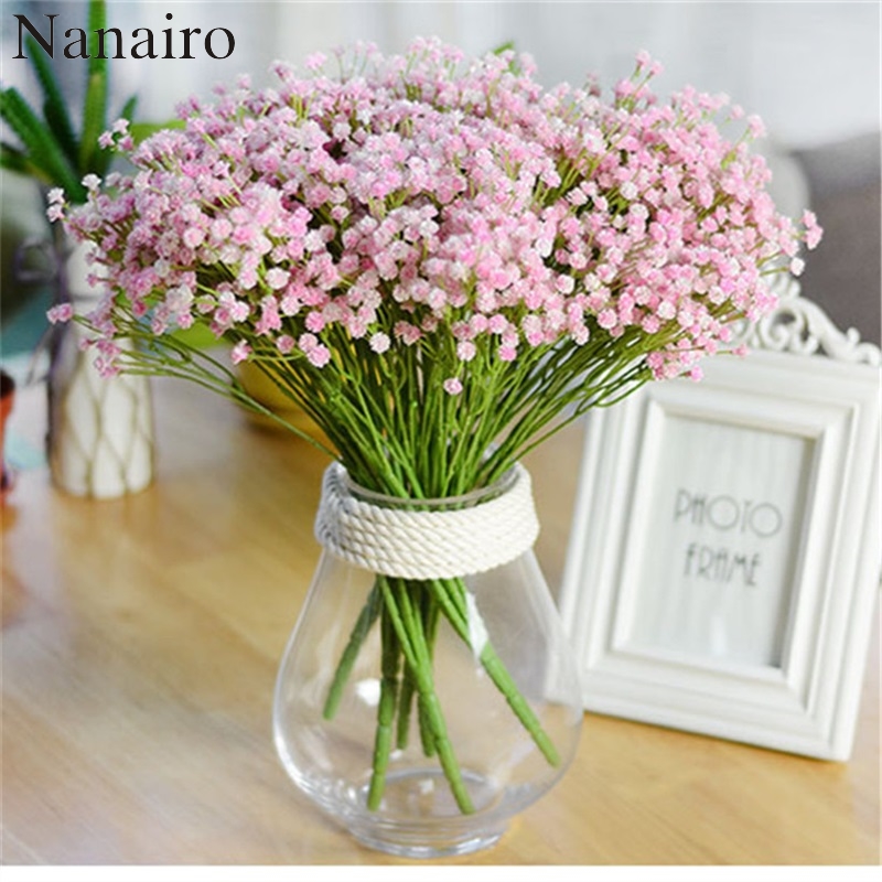 7 bifurcation/140 heads Babysbreath Silk Artificial Flower Decoration Decorations Starry Simulation Fake Rose Flowers Bouquet, White
7 bifurcation/140 heads Babysbreath Silk Artificial Flower Decoration Decorations Starry Simulation Fake Rose Flowers Bouquet, White