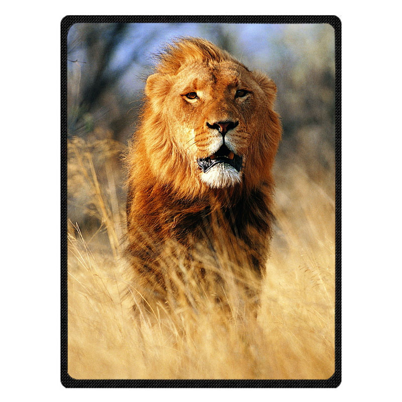 Soft Warm Flannel Quilt Blanket On Bed Sofa Couch Plane Travel Blanket Custom Lion Pattern Bed Cover
Soft Warm Flannel Quilt Blanket On Bed Sofa Couch Plane Travel Blanket Custom Lion Pattern Bed Cover