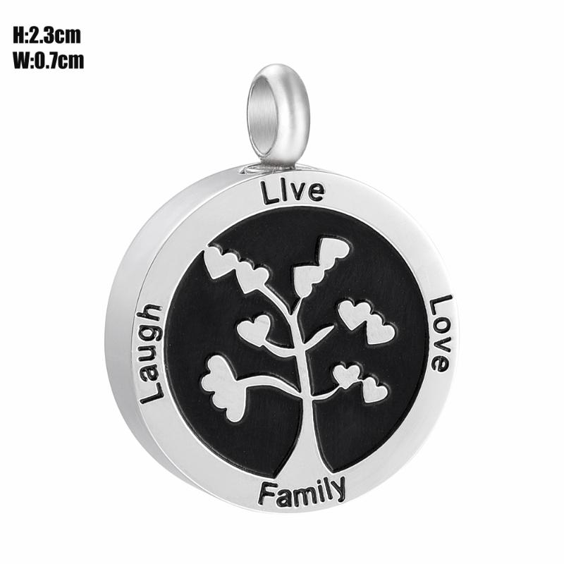 Memorial urn Pendant for Ashes Urn Jewelry Live Love Laugh " Tree of Life Cremation Ashes Keepsake Necklace
Memorial urn Pendant for Ashes Urn Jewelry Live Love Laugh " Tree of Life Cremation Ashes Keepsake Necklace