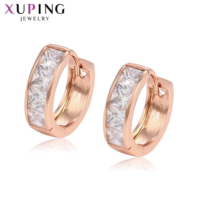 Xuping Fashion Jewelry Exquisite Elegant Rose Gold-color Plated Hoops Earrings for Women Charms Styles Gifts S203.7-98928
Xuping Fashion Jewelry Exquisite Elegant Rose Gold-color Plated Hoops Earrings for Women Charms Styles Gifts S203.7-98928