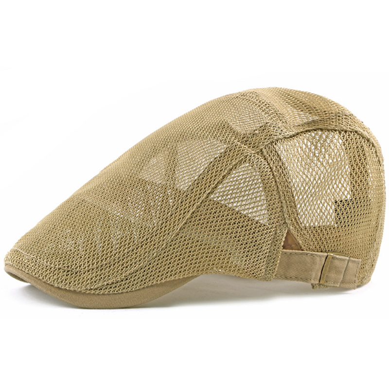 Berets Hollow Design Men's Beret Summer Solid Colors Women Mesh Caps Adjustable Breathable Baseball Vintage Sun Hats Wholesale, White
Berets Hollow Design Men's Beret Summer Solid Colors Women Mesh Caps Adjustable Breathable Baseball Vintage Sun Hats Wholesale, White