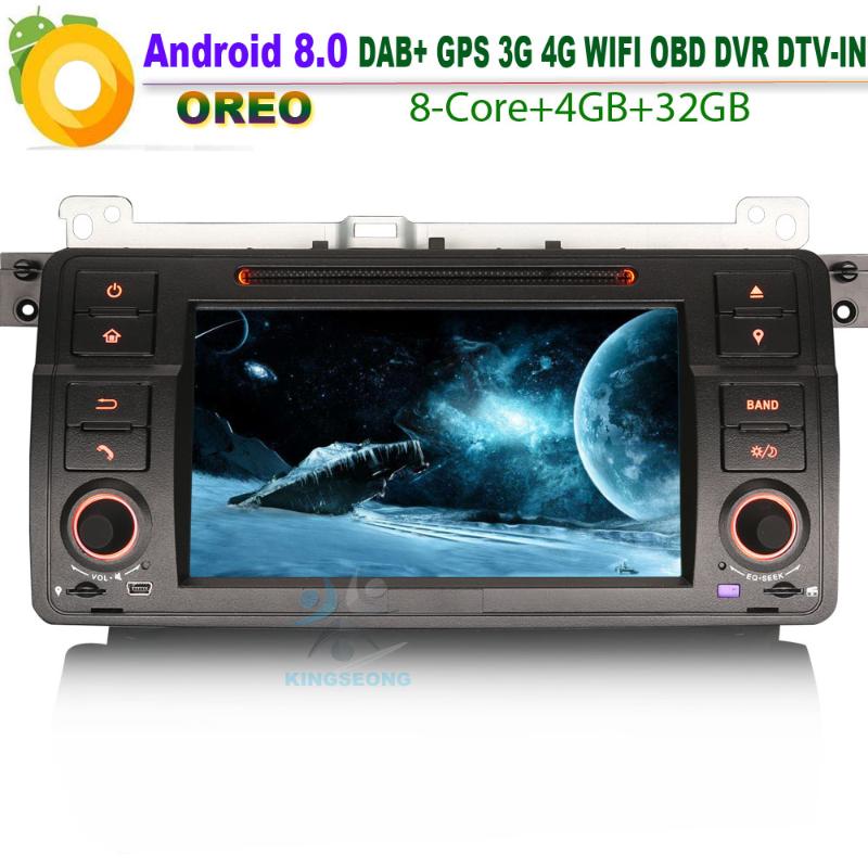 Android 8.0 Car Radio player DAB+ for 3er E46 Rover 75 Bluetooth DTV-IN WiFi 4G CD GPS DVD RDS OBD USB SD DVR Sat Nav
Android 8.0 Car Radio player DAB+ for 3er E46 Rover 75 Bluetooth DTV-IN WiFi 4G CD GPS DVD RDS OBD USB SD DVR Sat Nav