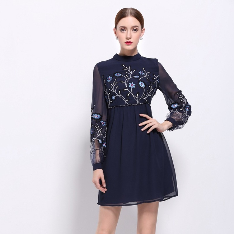 hot sale dresses 2020 new spring summer Slim Embroidery flowers Party dress plus size fashion Women Clothing Long sleeve Dress, Picture color
hot sale dresses 2020 new spring summer Slim Embroidery flowers Party dress plus size fashion Women Clothing Long sleeve Dress, Picture color