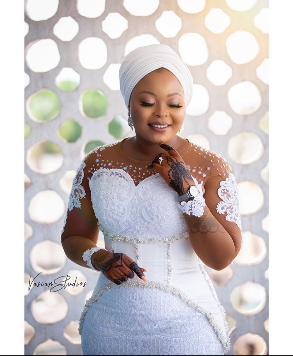 plus size arabic aso ebi lace beaded mermaid wedding dresses sheer neck bridal dresses long sleeves wedding gowns zj044